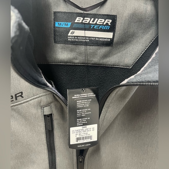 Bauer hockey soft shell jacket brand new - Picture 2 of 3
